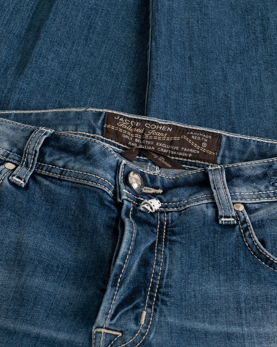 Hombres | Vaqueros | Pre-owned | Jacob Cohën Nick 622 Slim Fit Stretch Jeans Blue W33
