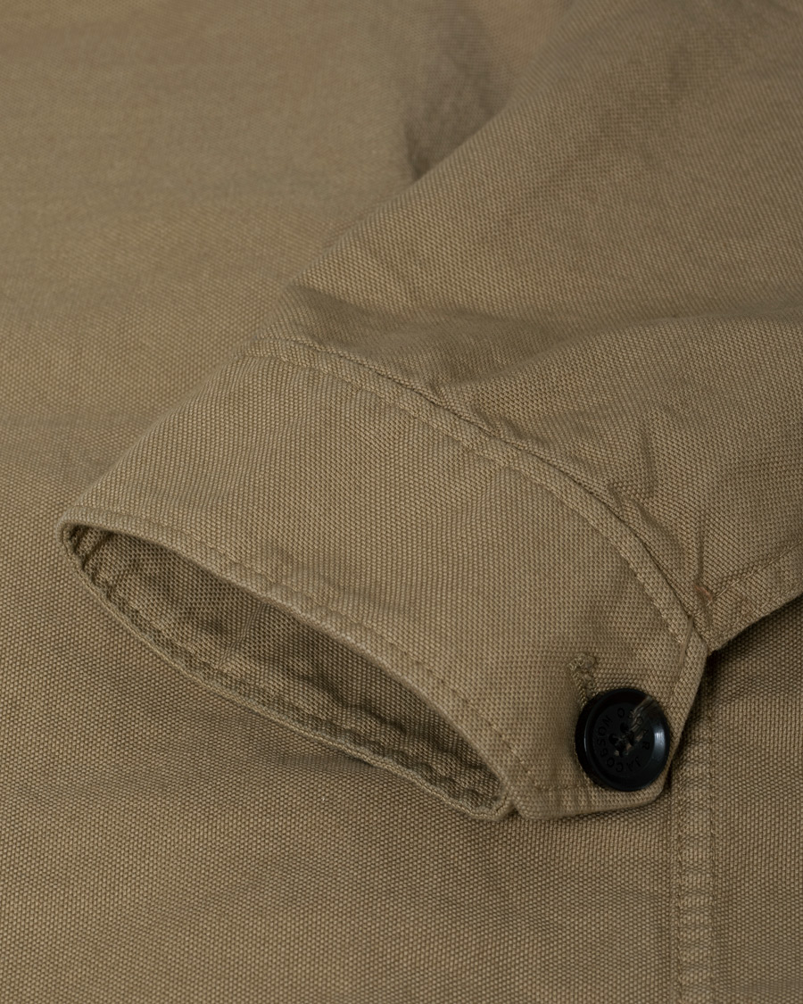 Hombres | Abrigos y chaquetas | Pre-owned | Oscar Jacobson Wester Cotton Field Jacket Beige 54