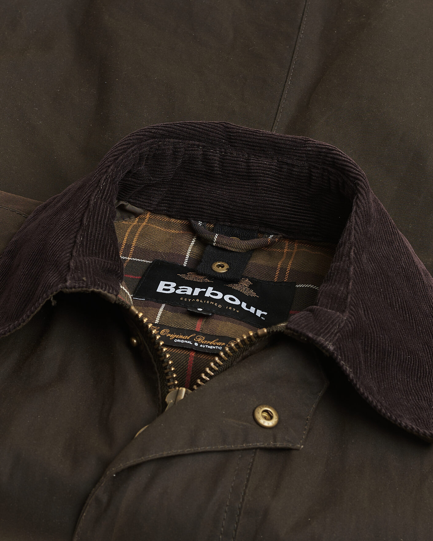Hombres | Pre-owned Chaquetas | Pre-owned | Barbour Lifestyle Beausby Waxed Jacket Olive S