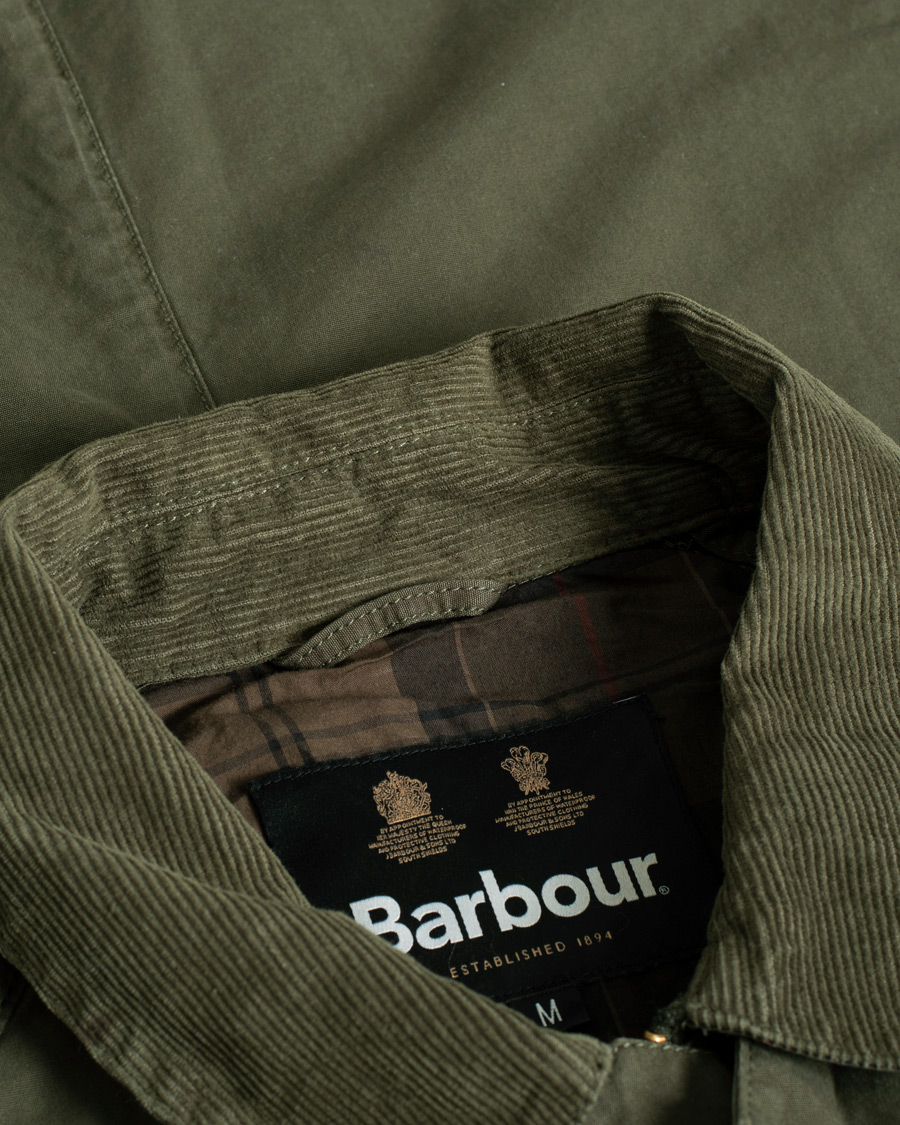 Hombres | Abrigos y chaquetas | Pre-owned | Barbour Lifestyle Ashby Casual Jacket Olive