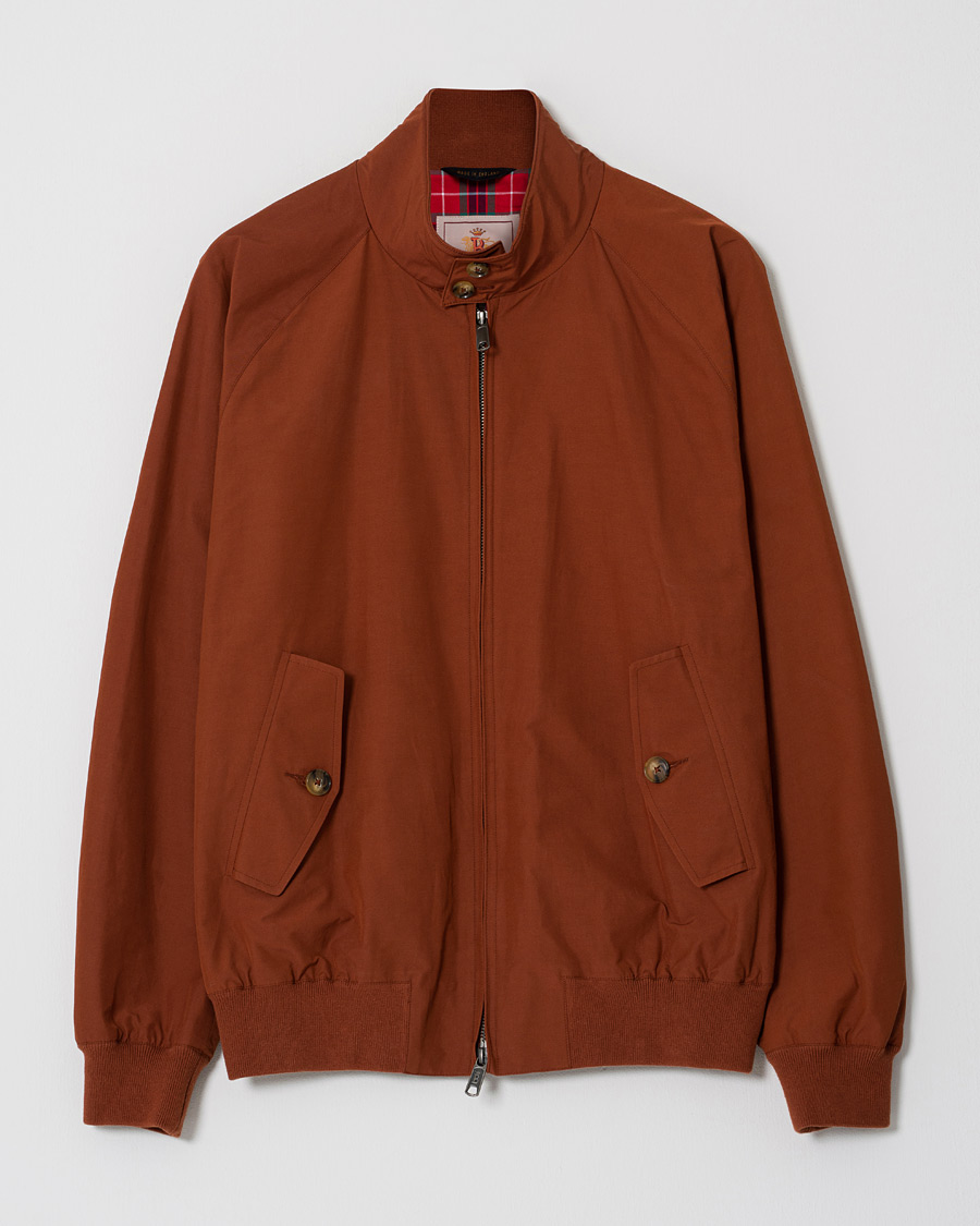 Hombres | Abrigos y chaquetas | Pre-owned | Baracuta G9 Original Harrington Jacket Caramel UK44 - EU54
