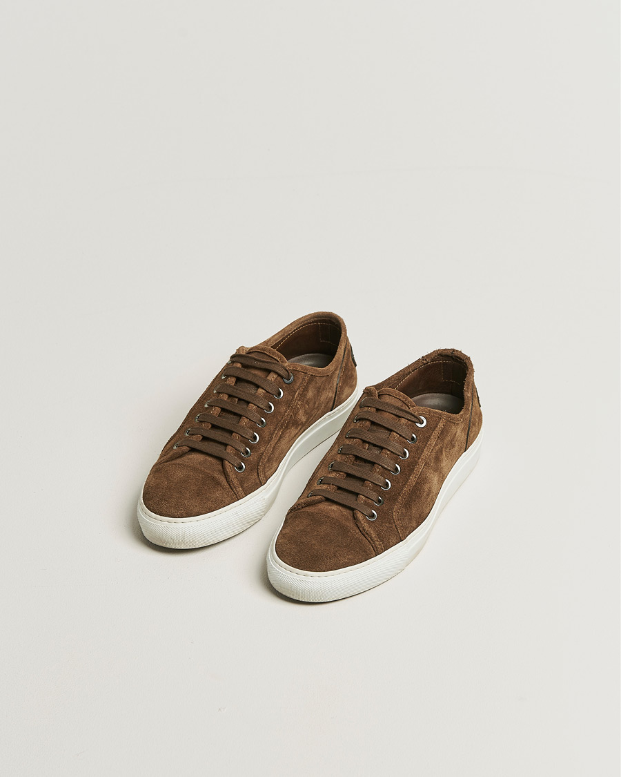 Hombres | Brioni Casetta Suede Sneakers Brown | Pre-owned | Brioni Casetta Suede Sneakers Brown