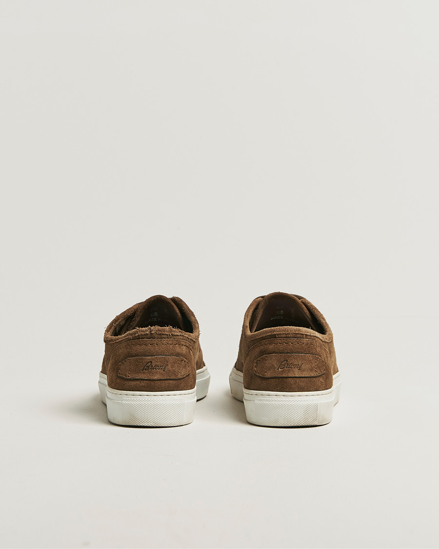 Hombres | Brioni Casetta Suede Sneakers Brown | Pre-owned | Brioni Casetta Suede Sneakers Brown