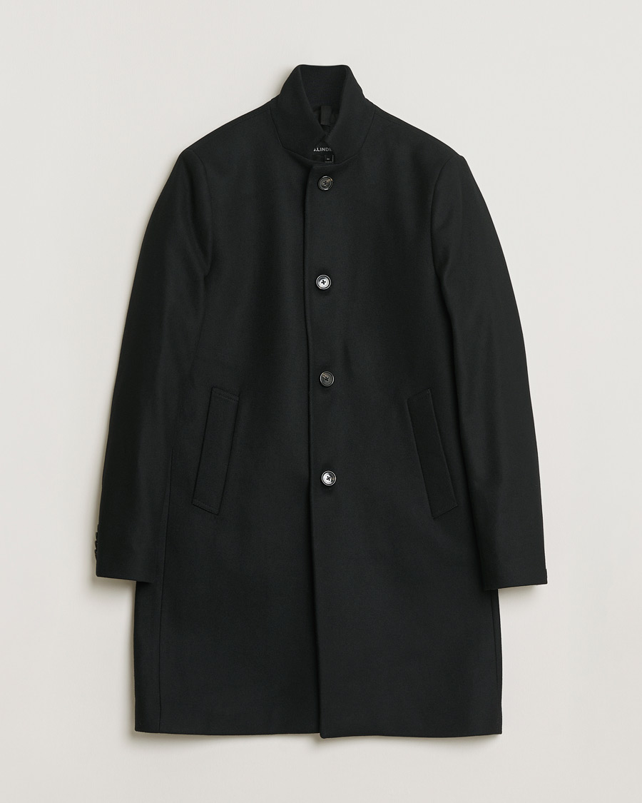 Hombres | Pre-owned Chaquetas | Pre-owned | J.Lindeberg Holger 2.0 Melton Coat Black 50