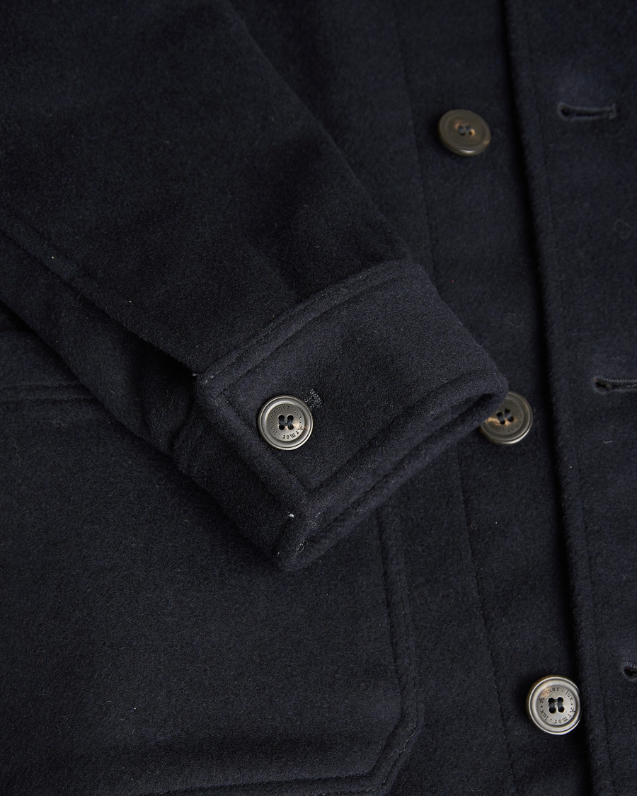 Hombres | Abrigos y chaquetas | Pre-owned | Armor-lux Veste Heriagte Wool Jacket Navy