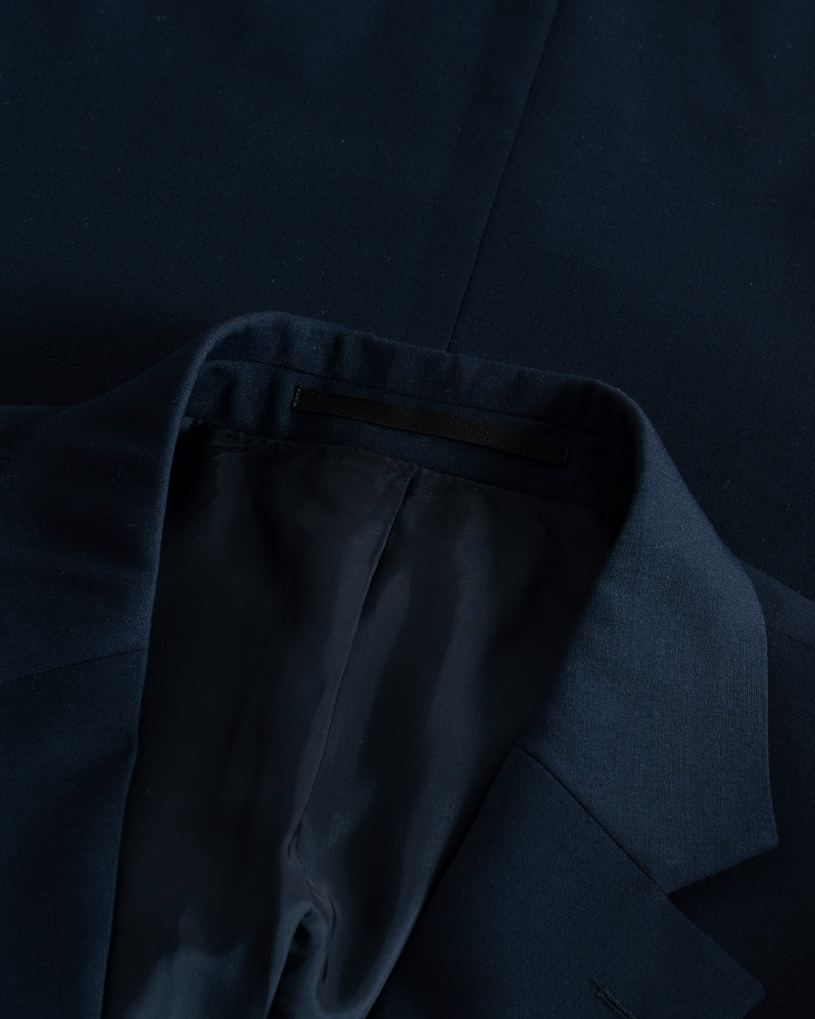 Hombres | Blazers | Pre-owned | Tiger of Sweden Justin/Tenuta Wool Suit Navy 50