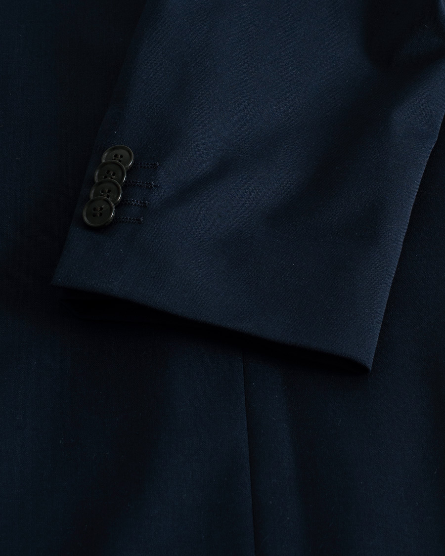 Hombres | Blazers | Pre-owned | Tiger of Sweden Justin/Tenuta Wool Suit Navy 50