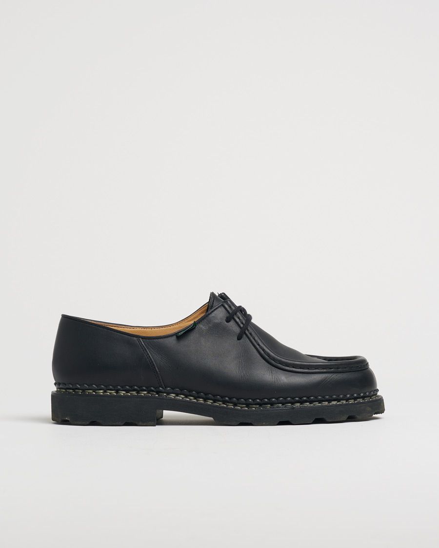 Hombres | Paraboot Michael Derby Black | Pre-owned | Paraboot Michael Derby Black