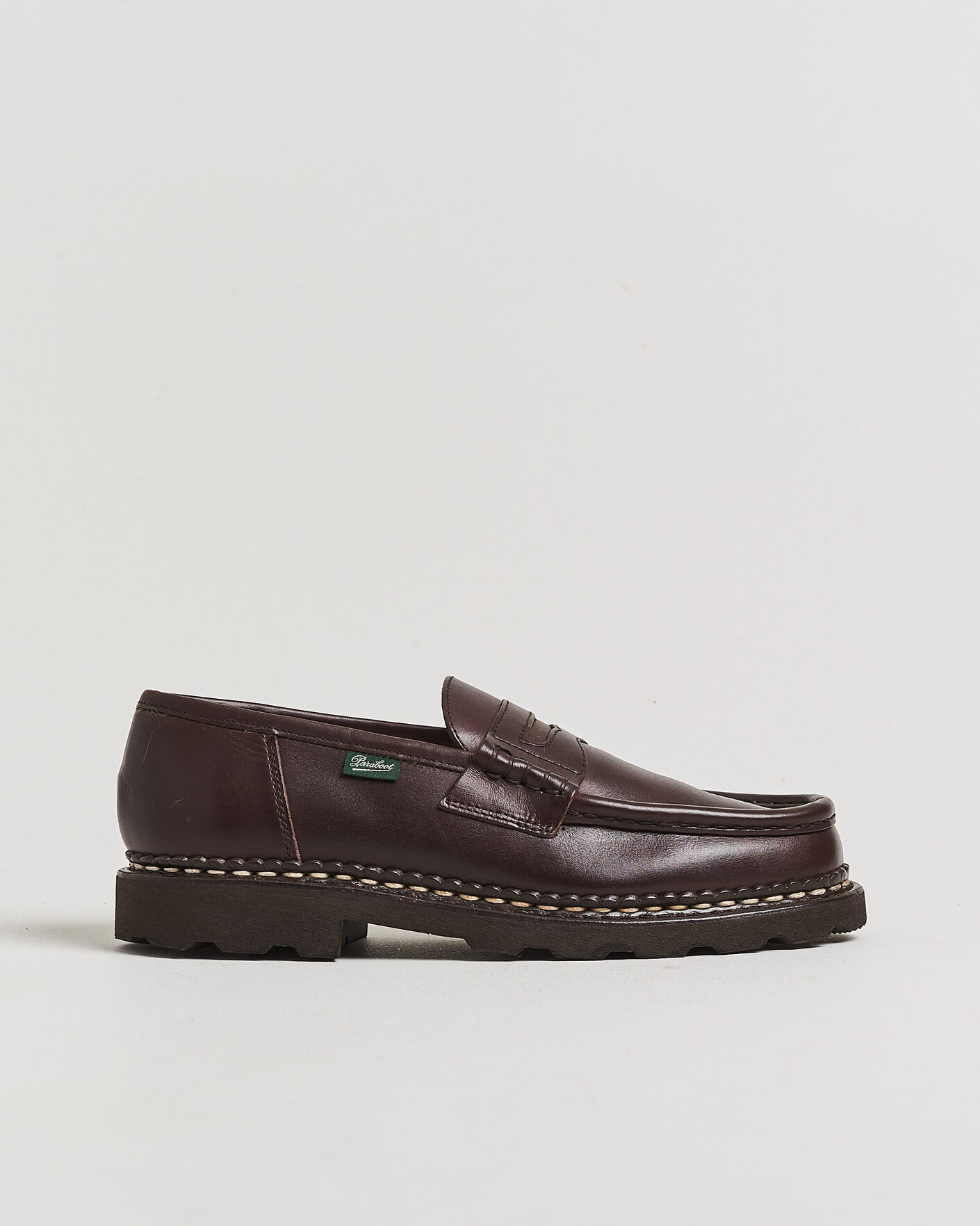 Hombres | Pre-owned Zapatos cosidos a mano | Pre-owned | Paraboot Reims Loafer Cafe UK7 - EU41