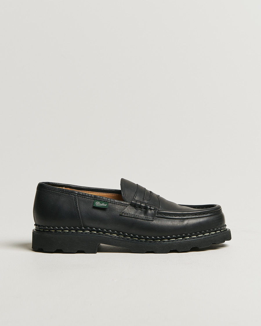 Hombres | Paraboot Reims Loafer Black | Pre-owned | Paraboot Reims Loafer Black