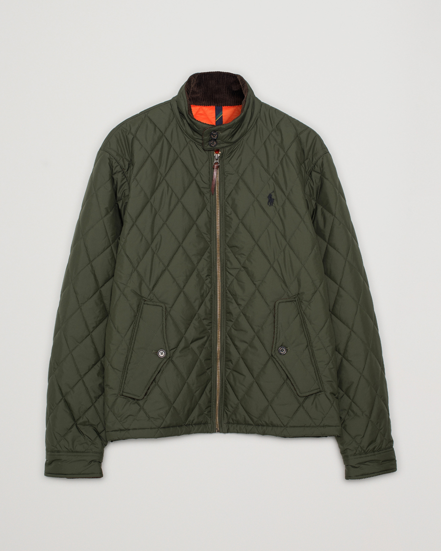 Hombres | Abrigos y chaquetas | Pre-owned | Polo Ralph Lauren Beaton Quilted Jacket Company Olive M