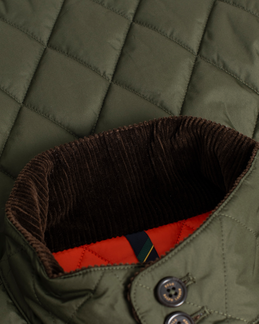 Hombres | Abrigos y chaquetas | Pre-owned | Polo Ralph Lauren Beaton Quilted Jacket Company Olive M