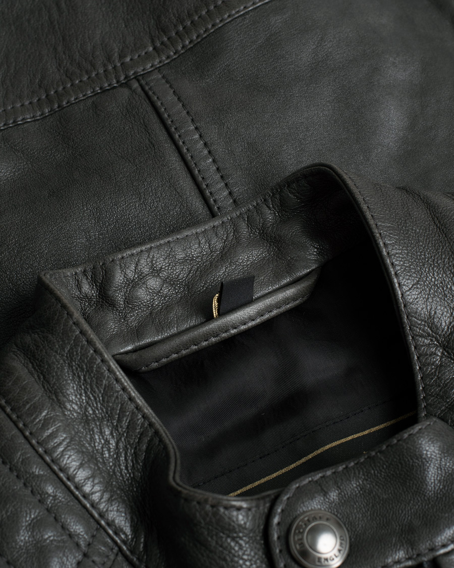 Hombres | Abrigos y chaquetas | Pre-owned | Belstaff V Racer 2.0 Leather Jacket Dark Grey