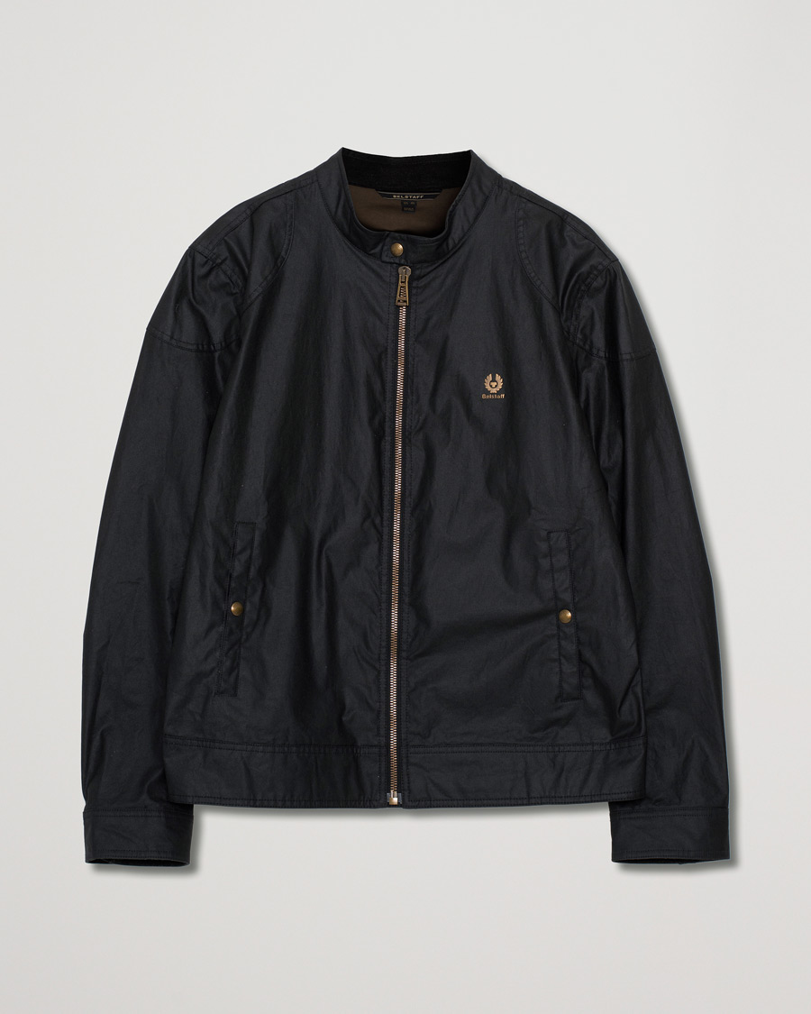 Hombres | Abrigos y chaquetas | Pre-owned | Kelland Waxed Shirt Jacket Black 56