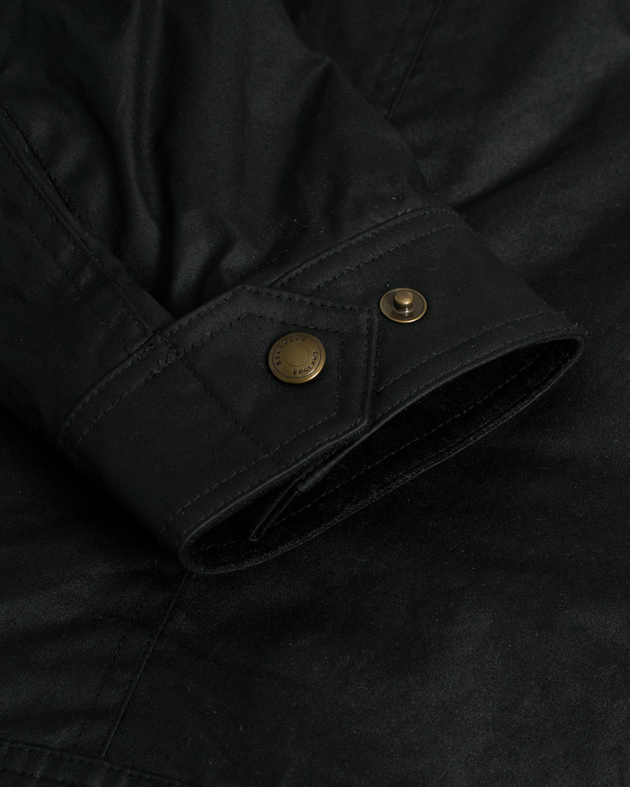 Hombres | Abrigos y chaquetas | Pre-owned | Kelland Waxed Shirt Jacket Black 56