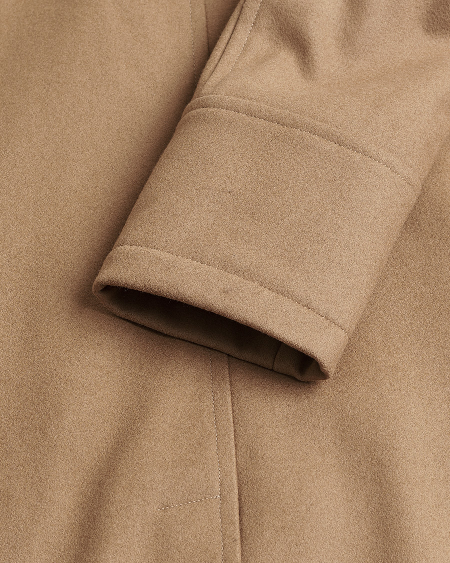 Hombres | Pre-owned Chaquetas | Pre-owned | Sealup Genova Wool Peacoat Camel 50