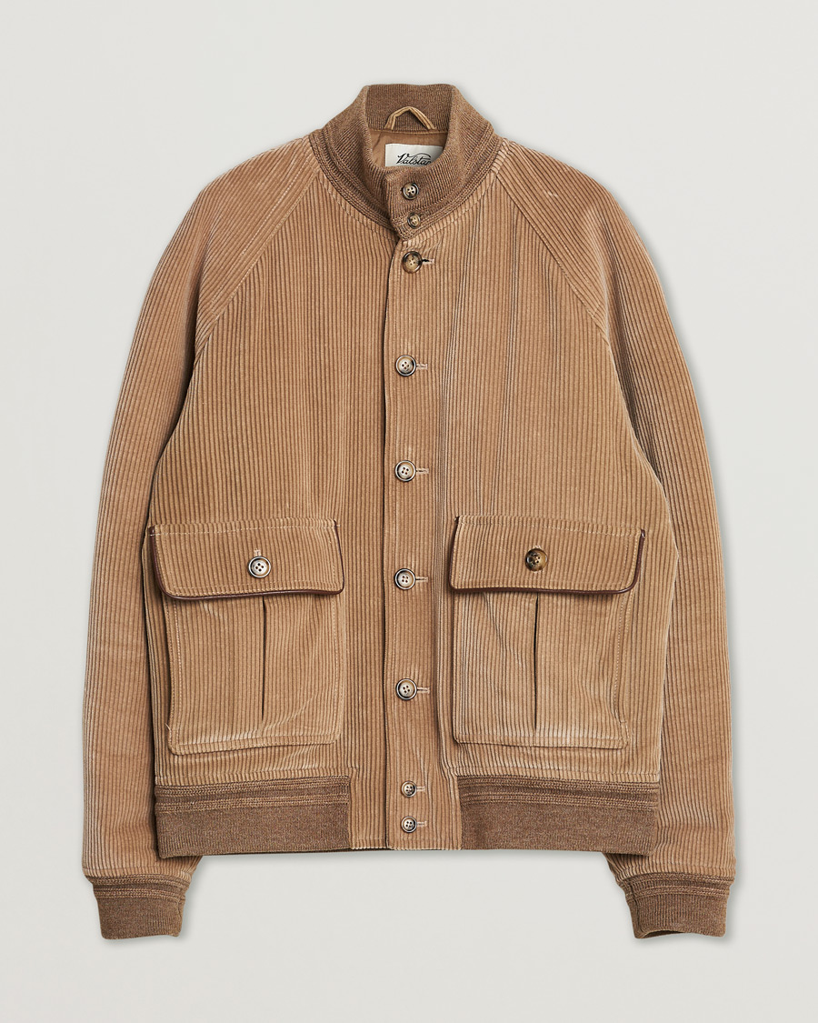 Hombres | Valstar Raglan Corduroy Jacket Sand 48 | Pre-owned | Valstar Raglan Corduroy Jacket Sand 48