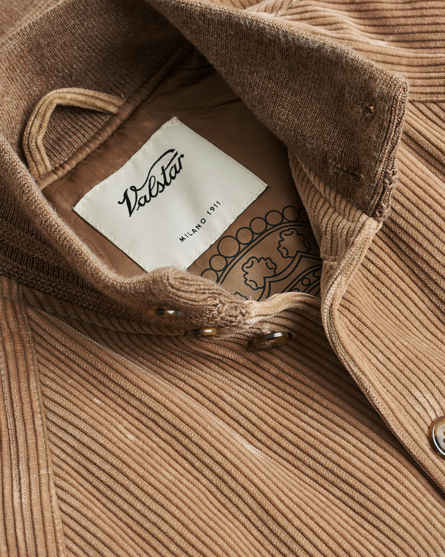 Hombres | Valstar Raglan Corduroy Jacket Sand 48 | Pre-owned | Valstar Raglan Corduroy Jacket Sand 48