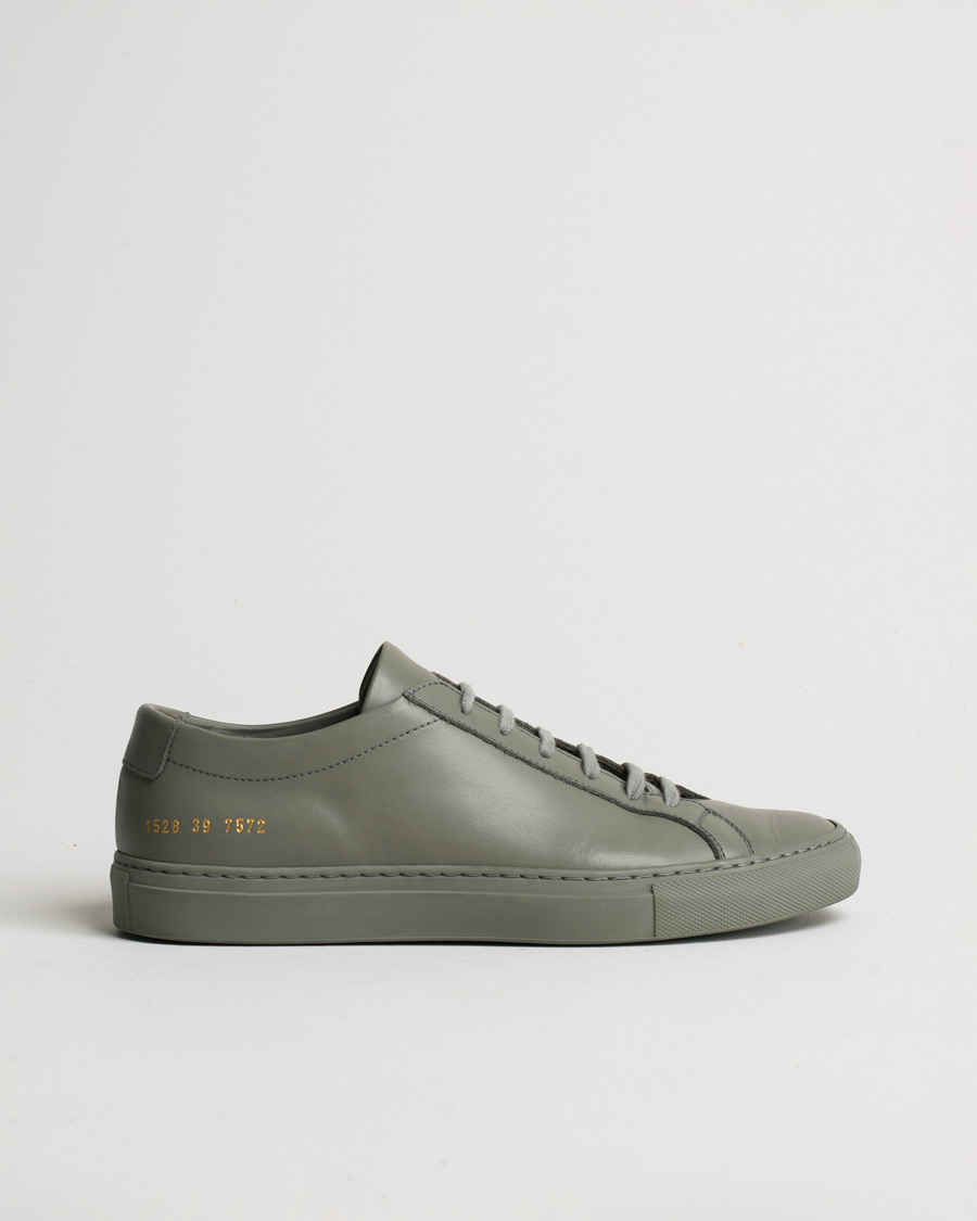 Hombres | Common Projects Original Achilles Sneaker Grey | Pre-owned | Common Projects Original Achilles Sneaker Grey