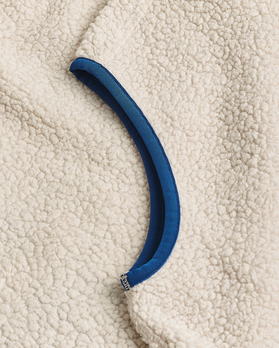 Hombres | Pre-owned Chaquetas | Pre-owned | Drake's Zip Through Fleece Vest Ecru S