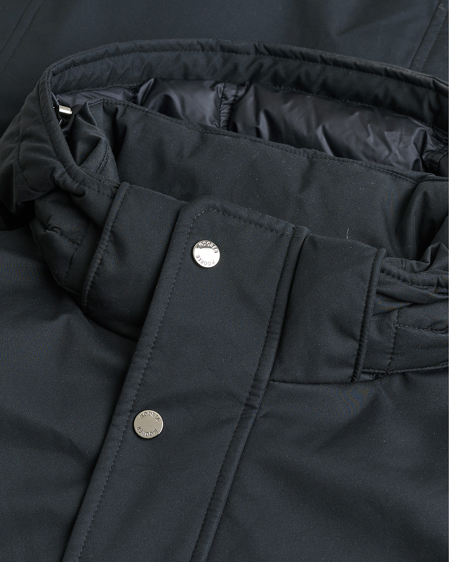 Hombres | Pre-owned Chaquetas | Pre-owned | MooRER Vermont Waterproof Padded Parka Navy 52