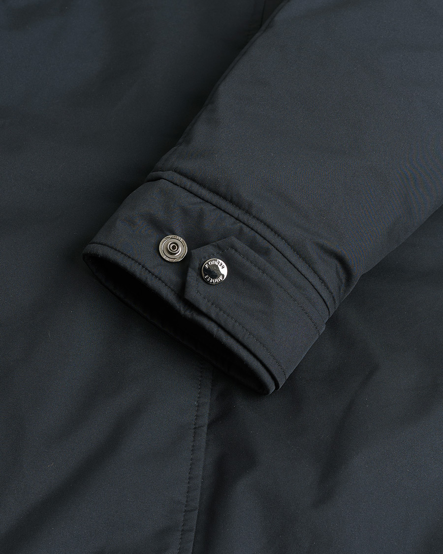 Hombres | Pre-owned Chaquetas | Pre-owned | MooRER Vermont Waterproof Padded Parka Navy 52