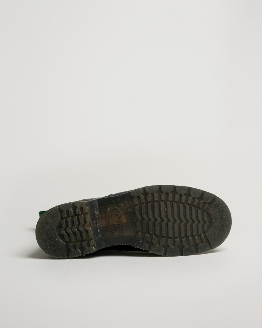 Hombres | Solovair 8 Eye Derby Boot Black Shine | Pre-owned | Solovair 8 Eye Derby Boot Black Shine