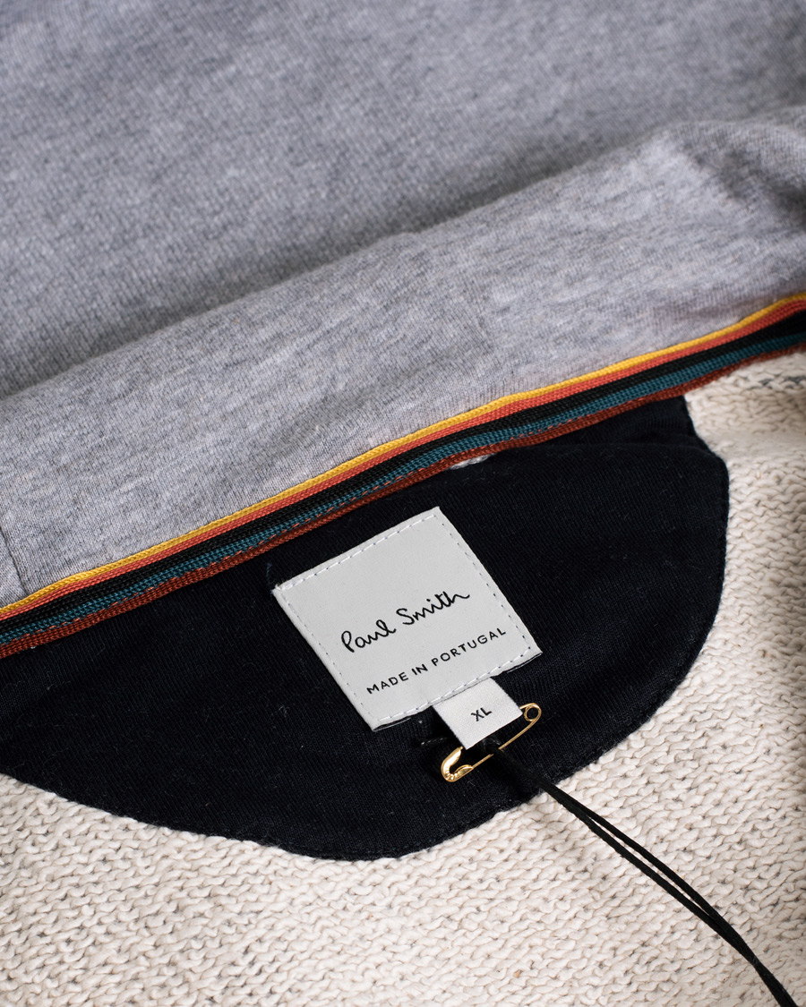 Hombres | Jerséis y prendas de punto | Pre-owned | Paul Smith Hooded Zip Sweatshirt Grey