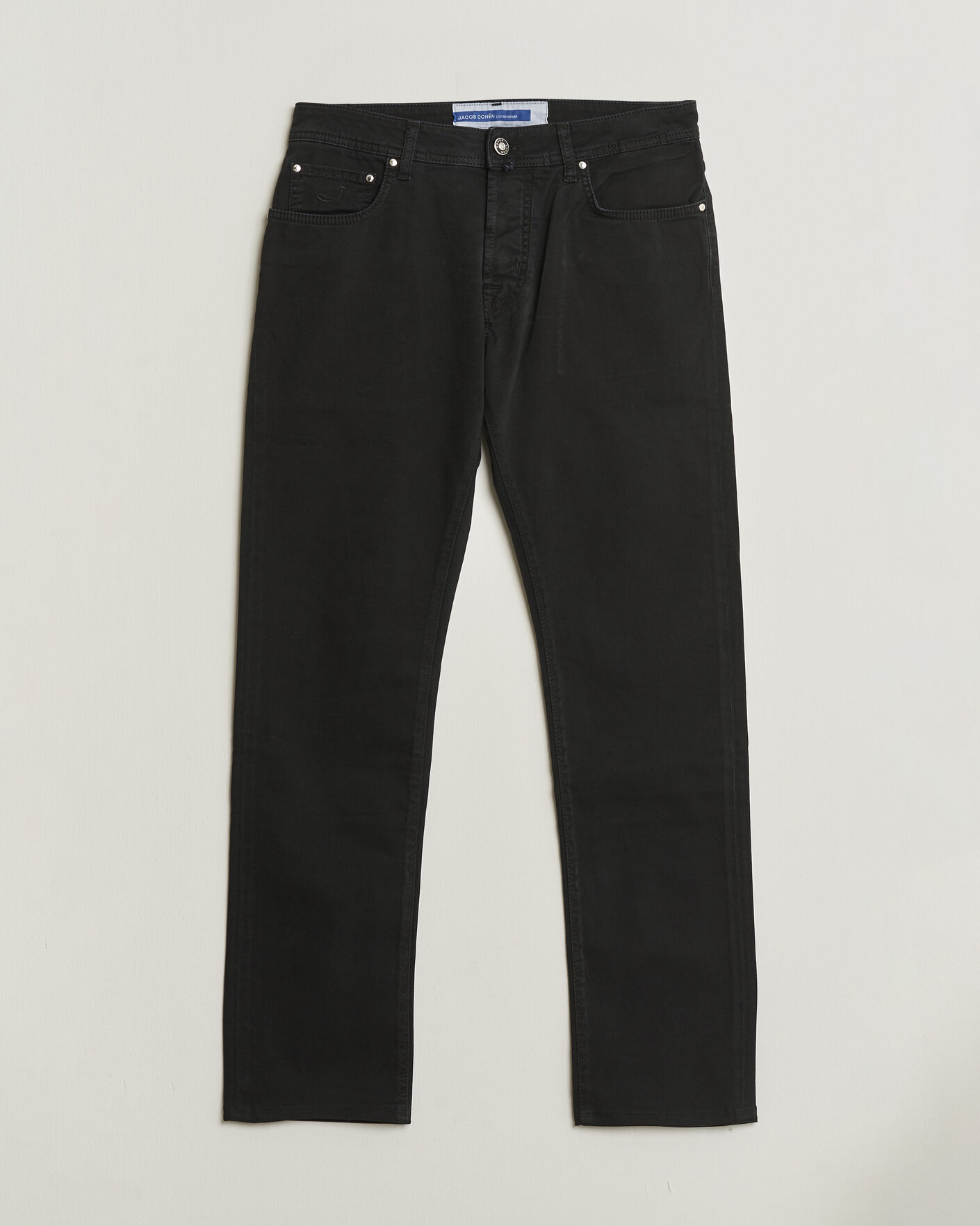 Hombres | Pre-owned Vaqueros | Pre-owned | Jacob Cohën Bard 5-Pocket Cotton Trousers Black W32