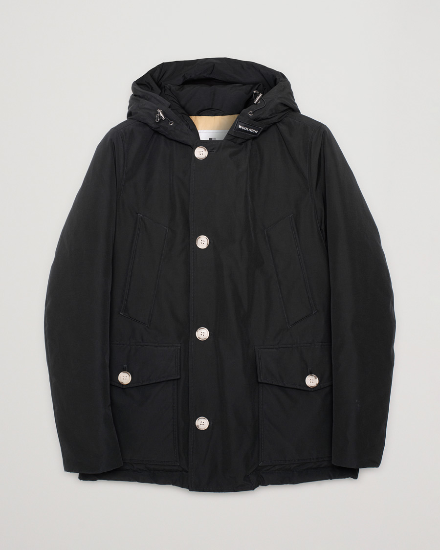 Hombres | Abrigos y chaquetas | Pre-owned | Woolrich Parka Black S