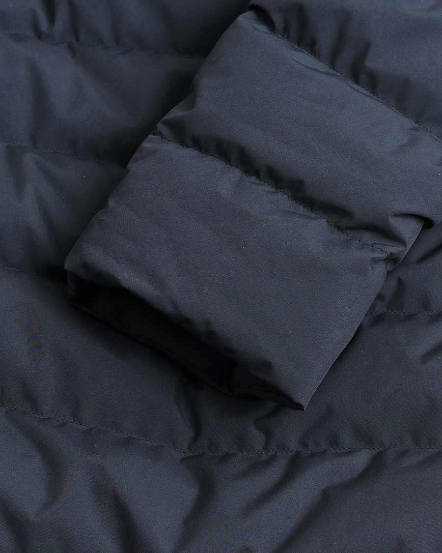 Hombres | Pre-owned Chaquetas | Pre-owned | Herno Water Repellent Half Long Parka Navy 46