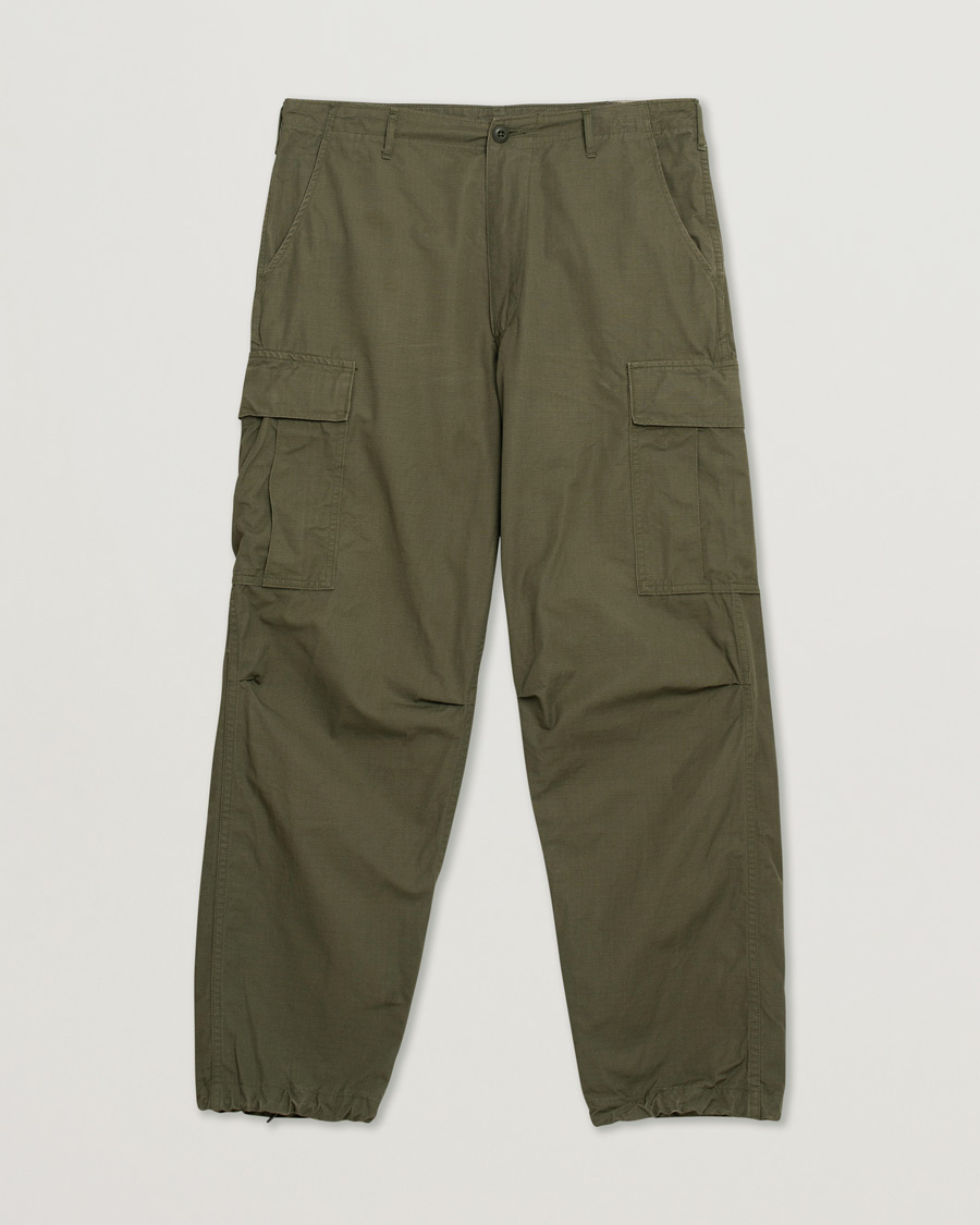 Hombres | Pantalones | Pre-owned | orSlow Vintage Fit 6 Pocket Cargo Pants Army Green
