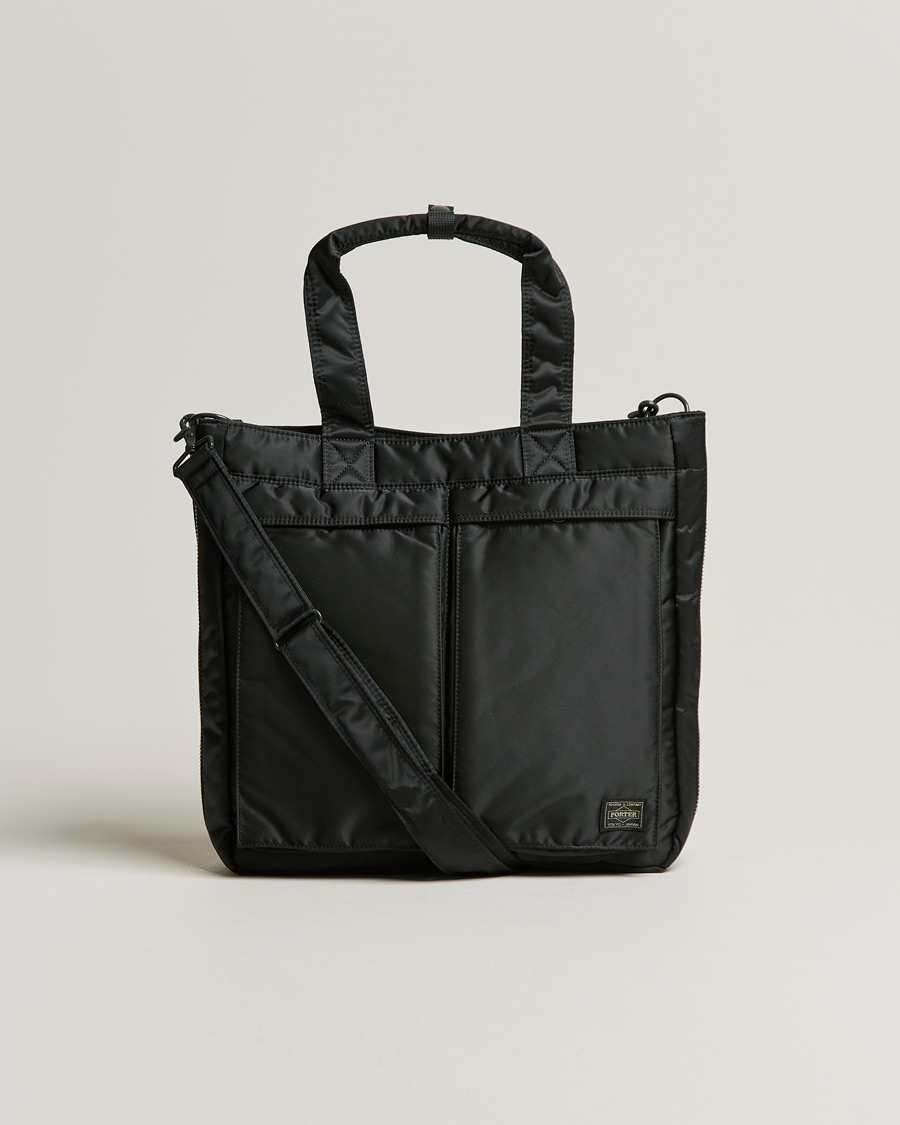 Hombres | Porter-Yoshida & Co. Tanker Tote Bag Black | Pre-owned | Porter-Yoshida & Co. Tanker Tote Bag Black