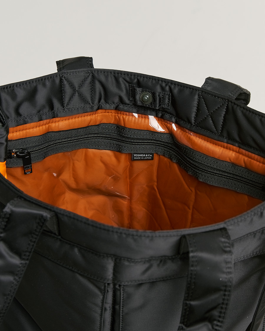 Hombres | Porter-Yoshida & Co. Tanker Tote Bag Black | Pre-owned | Porter-Yoshida & Co. Tanker Tote Bag Black
