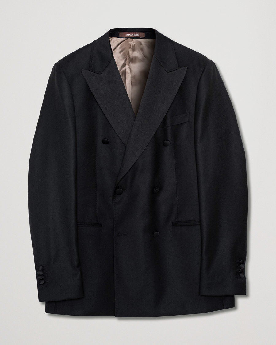 Hombres | Blazers | Pre-owned | Morris Heritage Double Breast Tuxedo Black 50