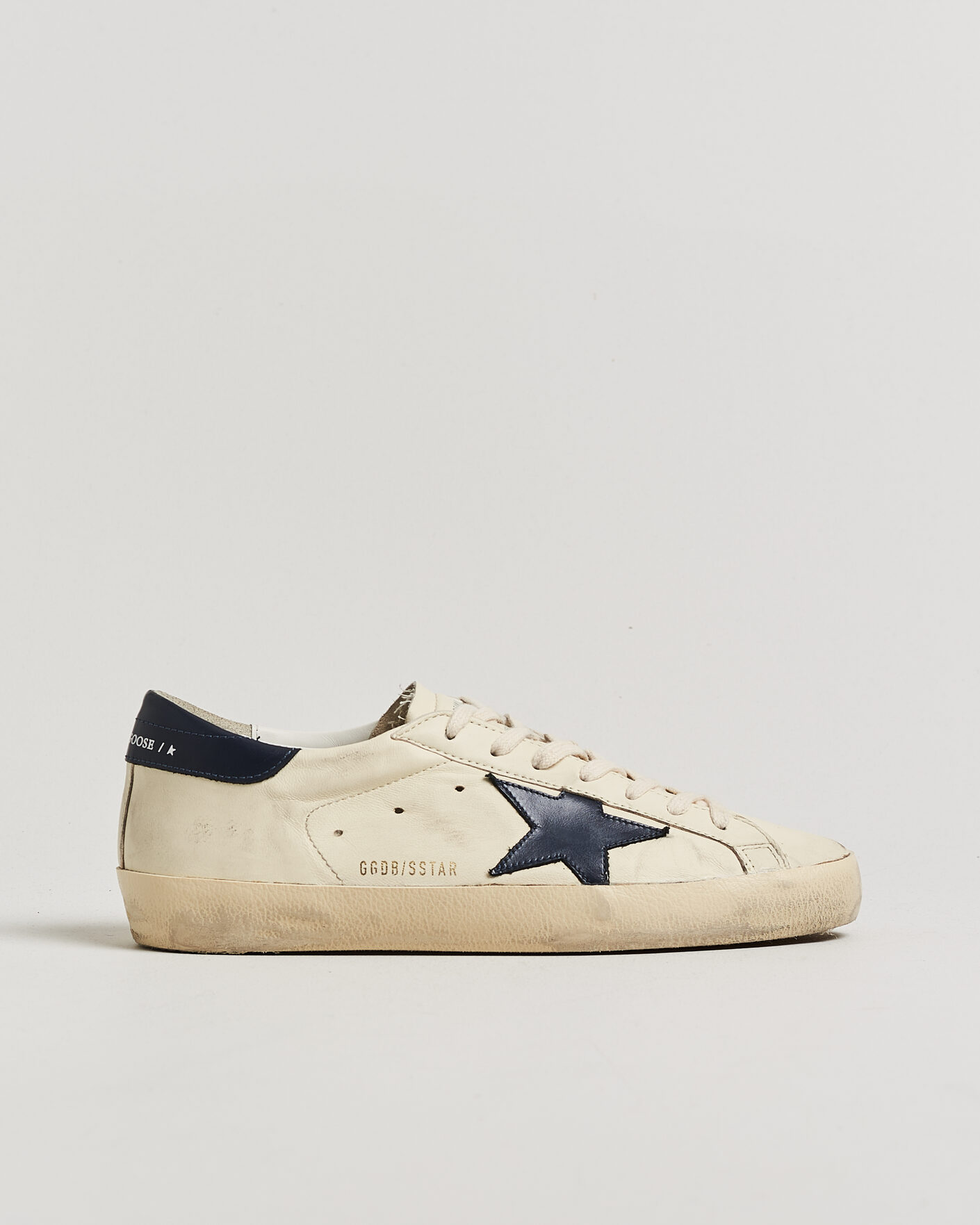 Hombres | Pre-owned Zapatos | Pre-owned | Golden Goose Super-Star Sneakers Beige/Midnight 41