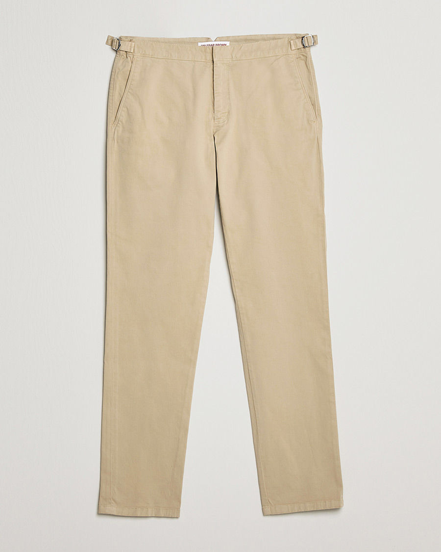 Hombres | Pre-owned Pantalones | Pre-owned | Orlebar Brown Fallon Stretch Cotton Chinos Sand Dune W32