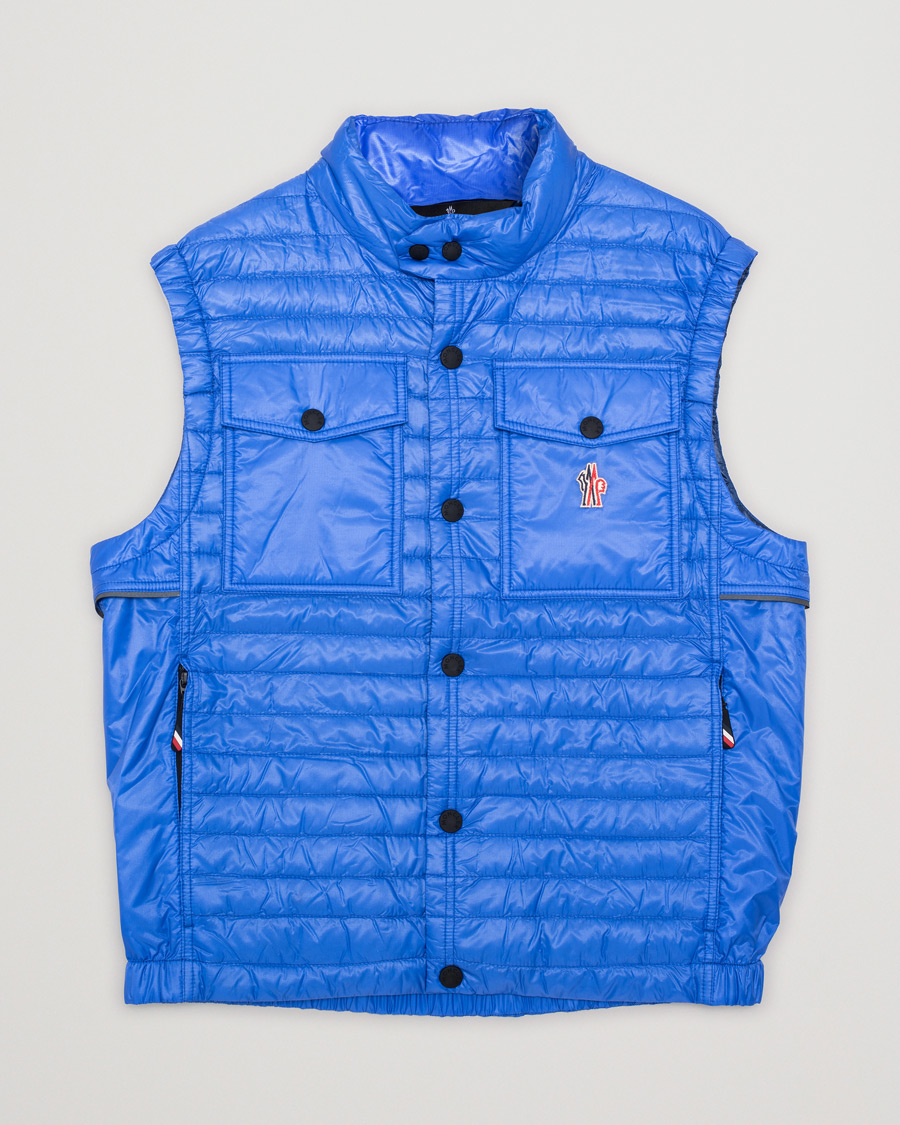 Hombres | Abrigos y chaquetas | Pre-owned | Moncler Grenoble Padded Vest Clear Blue