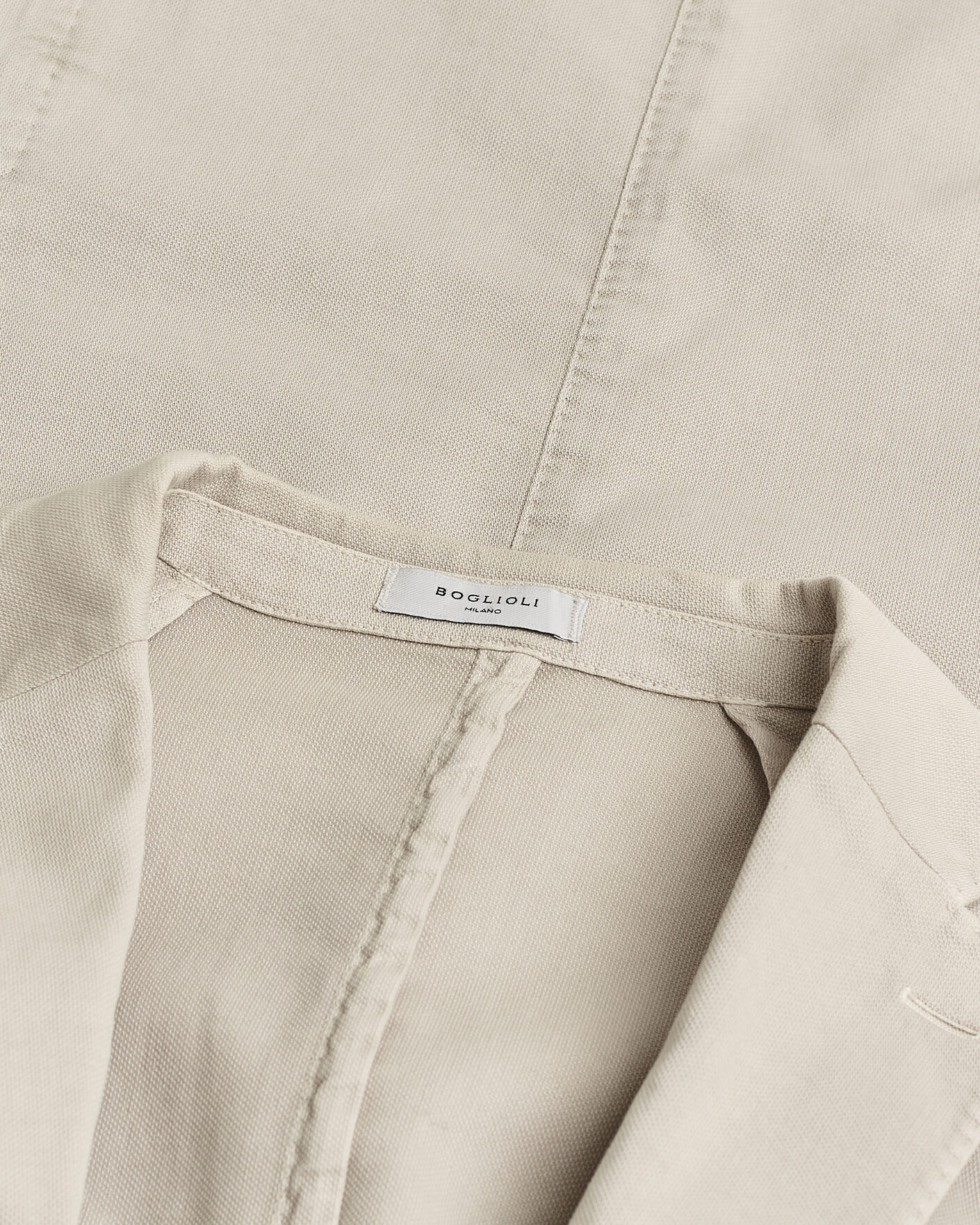 Hombres | Pre-owned Blazers | Pre-owned | Boglioli K Jacket Cotton Stretch Blazer Light Beige 52