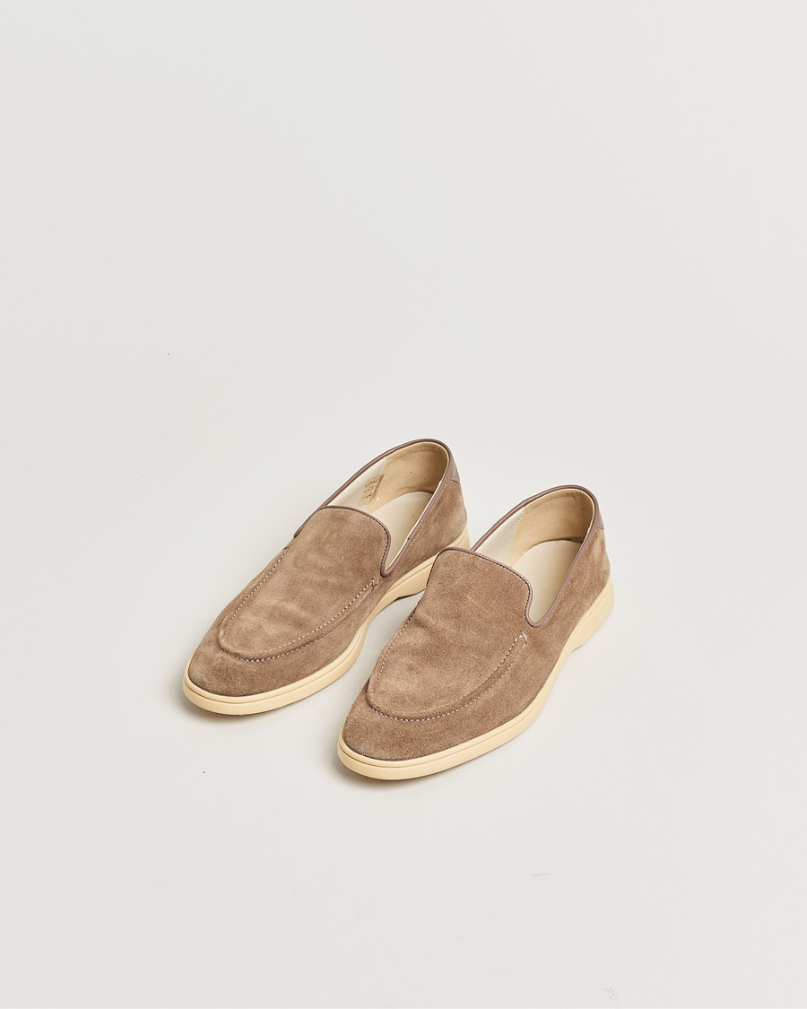 Hombres | Pre-owned Zapatos | Pre-owned | CQP Debonair Suede Loafers Tabac 43
