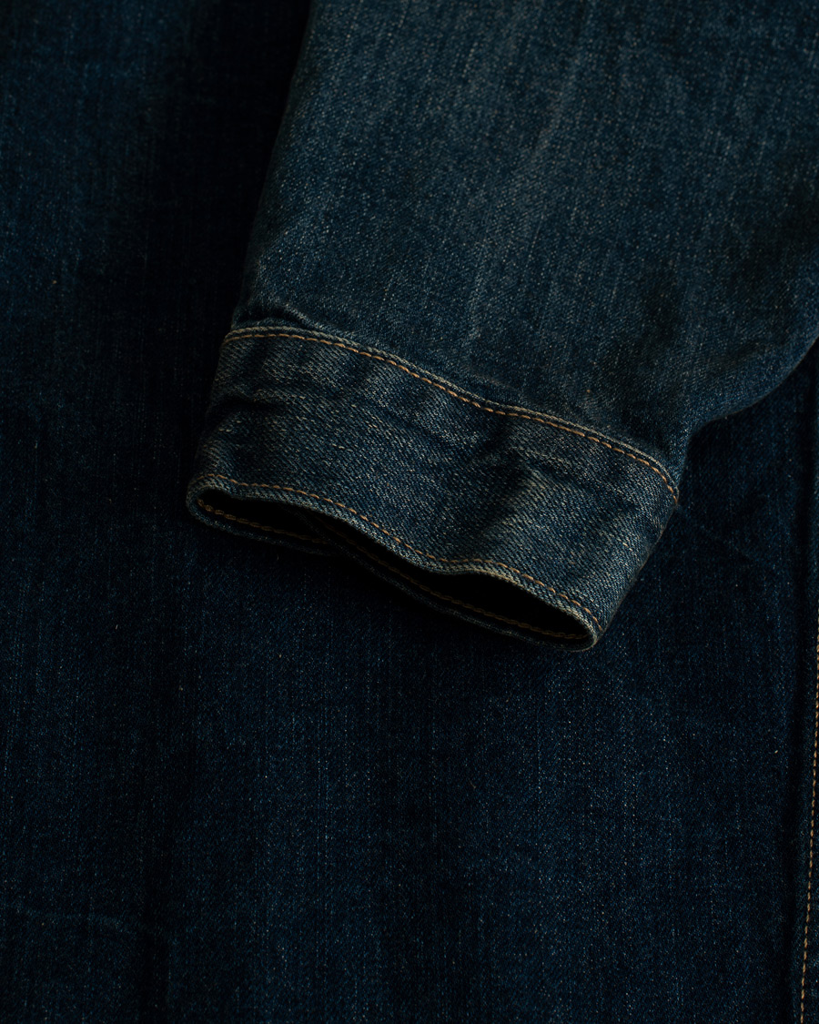 Hombres | Abrigos y chaquetas | Pre-owned | Levi's Oversized Denim Trucker Dark Rush