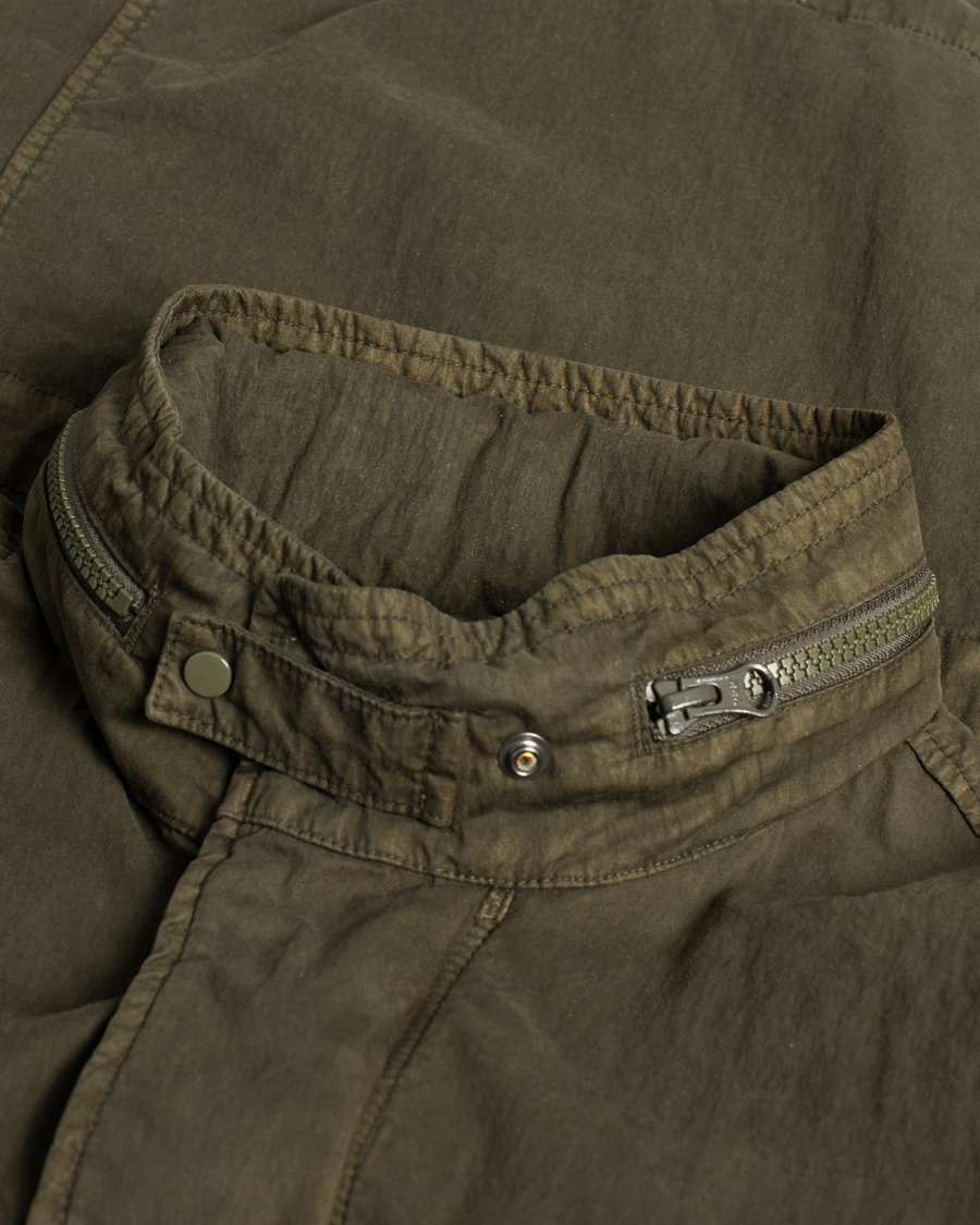 Hombres | Abrigos y chaquetas | Pre-owned | C.P. Company 50 Fili GUM Cotton Field Jacket Olive