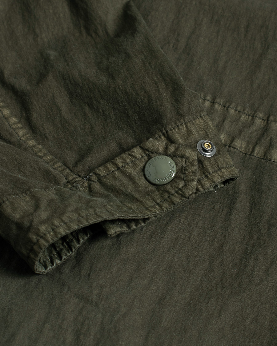 Hombres | Abrigos y chaquetas | Pre-owned | C.P. Company 50 Fili GUM Cotton Field Jacket Olive