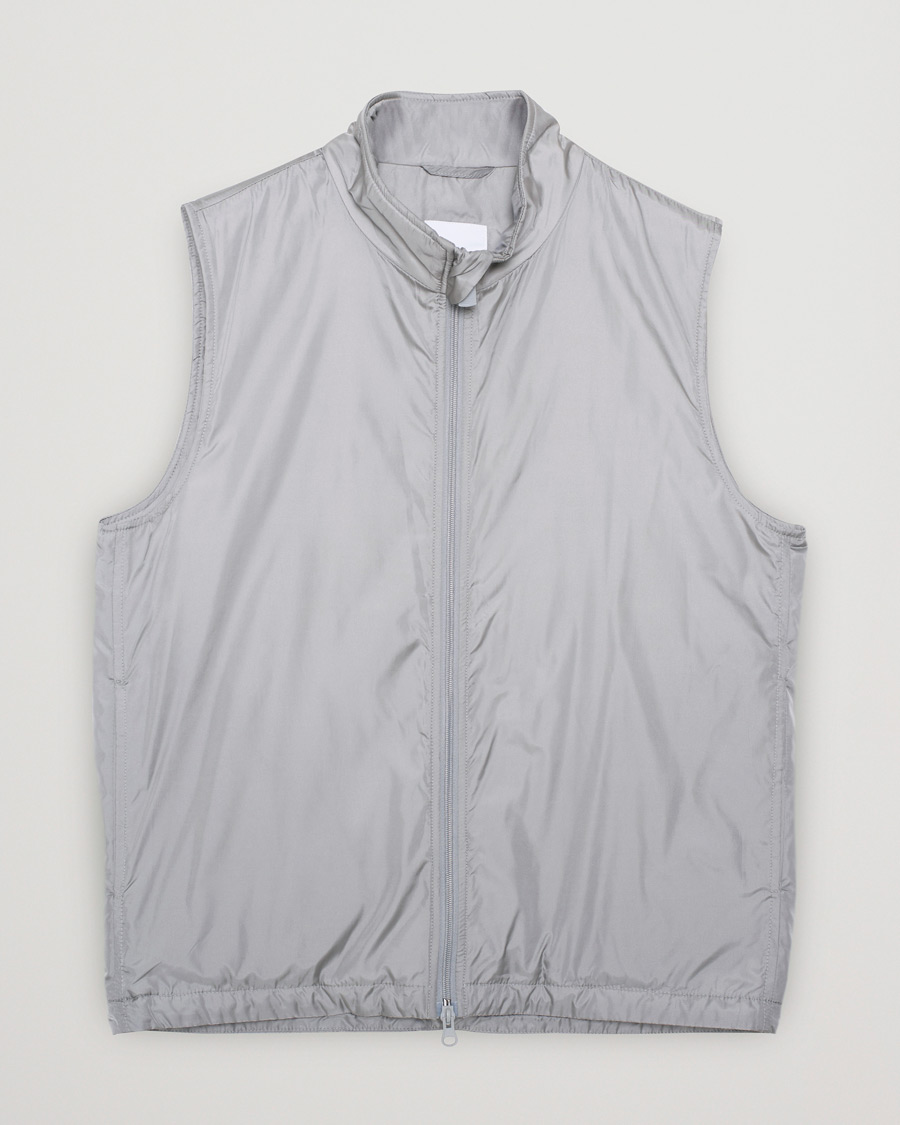 Hombres | Abrigos y chaquetas | Pre-owned | Aspesi Vernes Nylon Gilet Grey