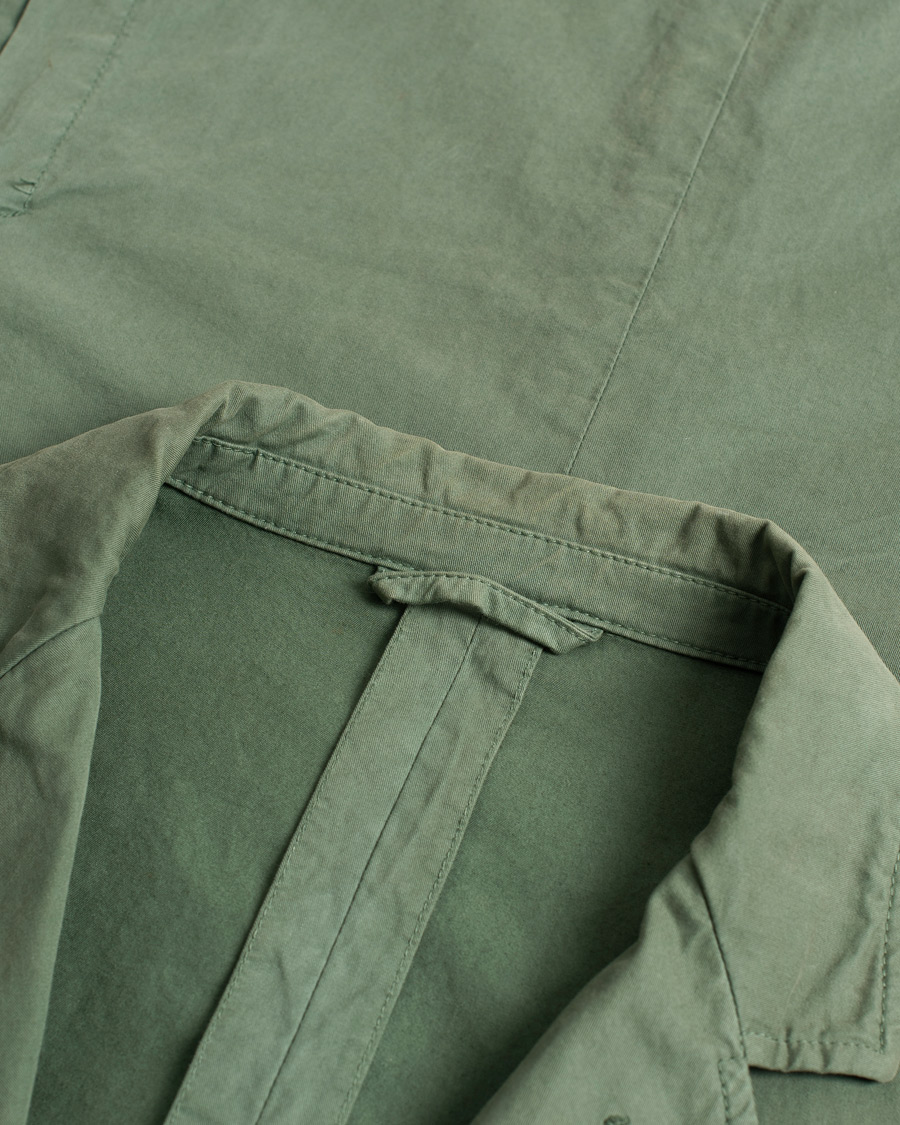 Hombres | Blazers | Pre-owned | Aspesi Samuraki Washed Blazer Army Green