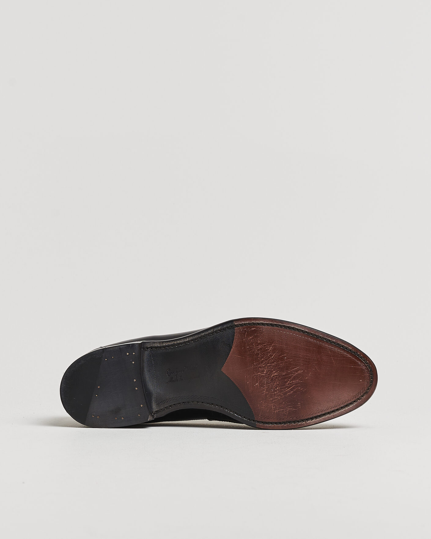 Hombres | Pre-owned Zapatos cosidos a mano | Pre-owned | Loake 1880 Hornbeam Eco Penny Loafer Black Calf UK10 - EU44