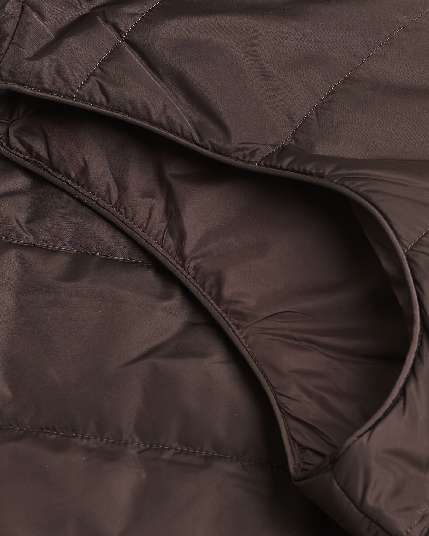 Hombres | Pre-owned Chaquetas | Pre-owned | Stenströms Padded Nylon Vest Brown M