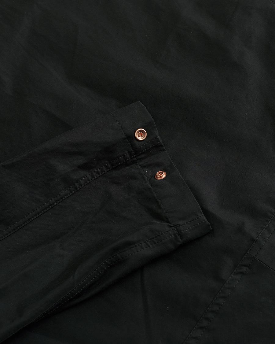 Hombres | Private White V.C. Overshirt Black 5 - L | Pre-owned | Private White V.C. Overshirt Black 5 - L