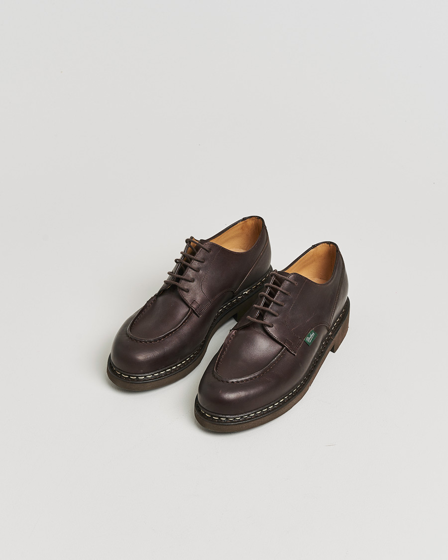Hombres | Pre-owned Zapatos cosidos a mano | Pre-owned | Paraboot Chambord Derby Cafe UK10 - EU44