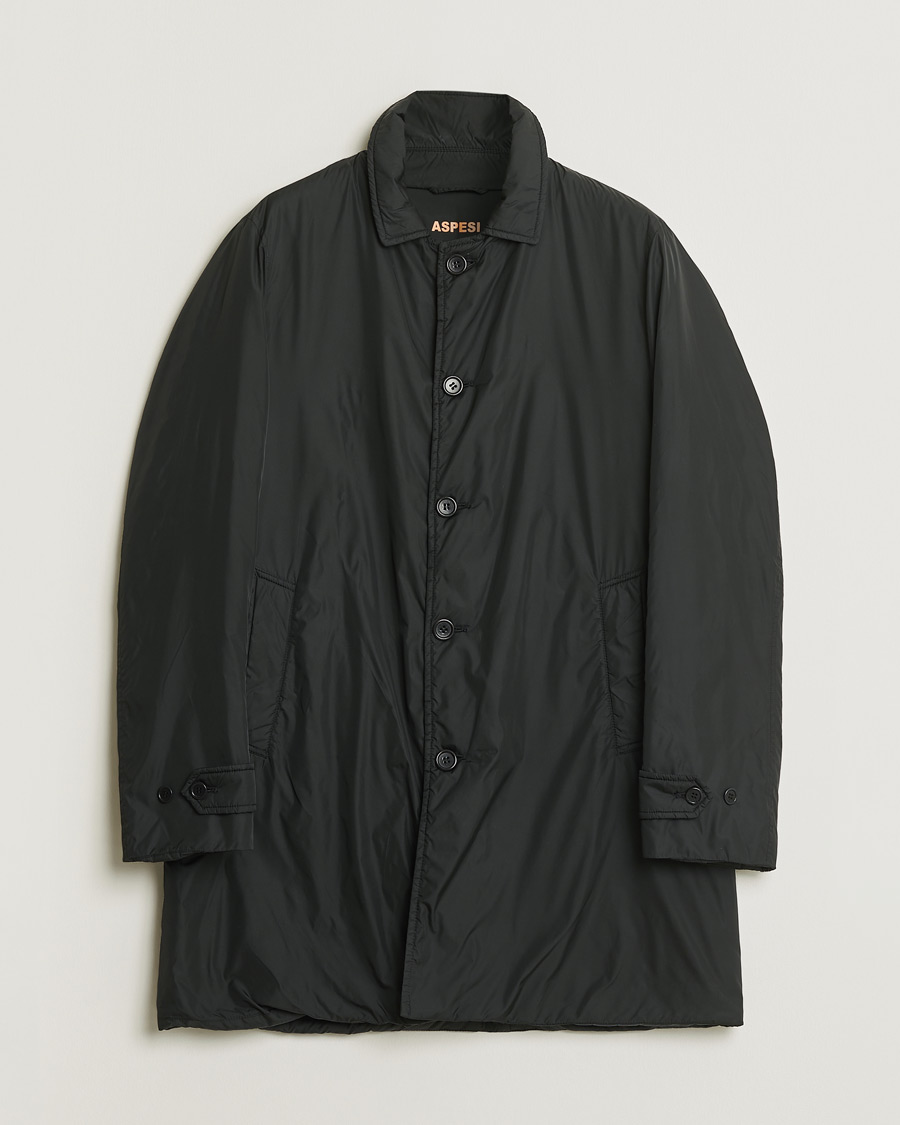 Hombres | Pre-owned Chaquetas | Pre-owned | Aspesi Limone Winter Raincoat Black L